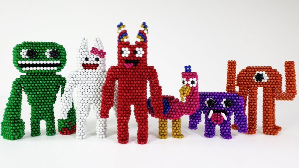 Сад Бан Бана из Магнитных Шариков (Garden of Ban Ban)