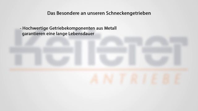 Schneckenradgetriebe-Familie Ket-Motion von Ketterer auf der Messe LogiMAT смотреть онлайн