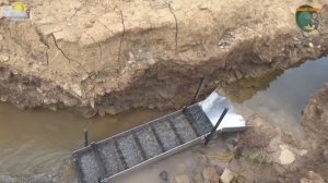 Шлюз на заброшенном прииске