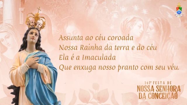 MÃE DA ESPERANÇA | MÚSICA-TEMA DA 147ª FESTA DE NOSSA SENHORA DA CONCEIÇÃO смотреть онлайн