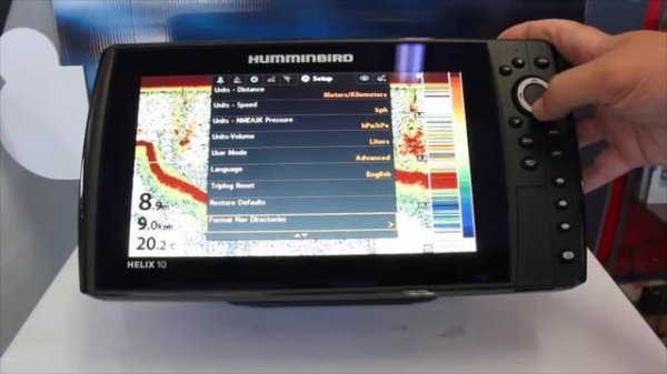 Humminbird Helix 10 Setup