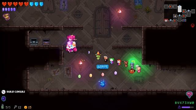 Buro Vs. Cursed Athena | Hard Mode | Neon Abyss Gameplay