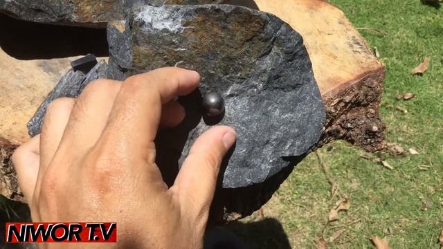 Stone vlog - magnetite ore? Hematite ore? Black stone смотреть онлайн