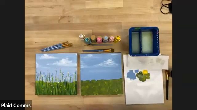 Online Class: Paint Night Live Wonderful Wildflowers | Michaels смотреть онлайн