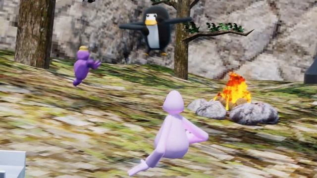 Gorilla Tag If It Had Different Fan Game Characters In It