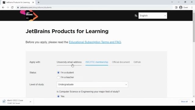 🔴🔴How to get free subscription of IntelliJ IDEA. смотреть онлайн