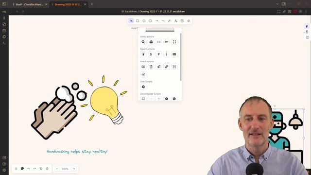 Deconstructing Visual Ideas With Obsidian Excalidraw Using Excalidraw Scripts