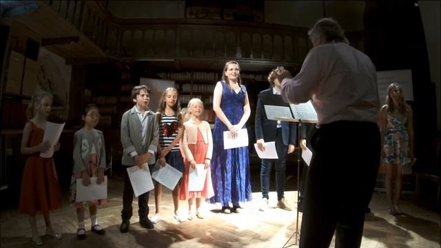 Zulu Song:Siyahamba:Chamber Choir@Encore Music Projects international Summer School 2016 смотреть онлайн