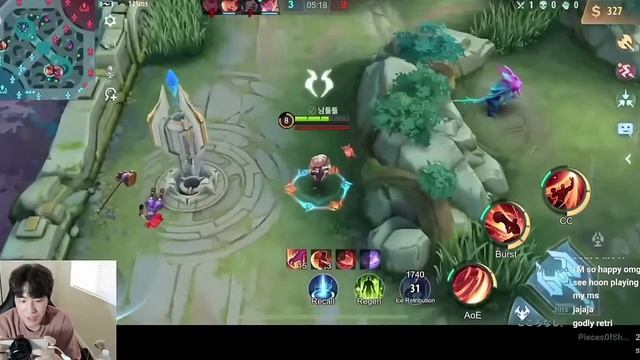 Hoon Brain almost got deleted after playing paquito in Korean server..🤣 смотреть онлайн