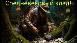 Копаю клад средневековых серебряных монет времен золотой орды!
