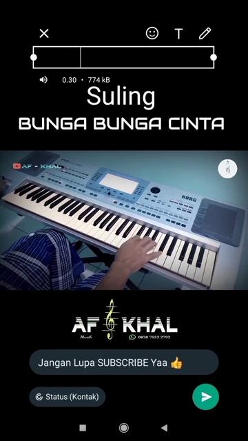 BUNGA BUNGA CINTA #jumariafkhal #jumarikeyboard смотреть онлайн