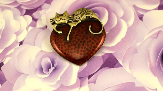 Винтажная брошь 