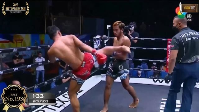 Top 250 MUAY THAI BEST BRUTAL KNOCKOUTS of the Year 2022 - PART 2😨 смотреть онлайн