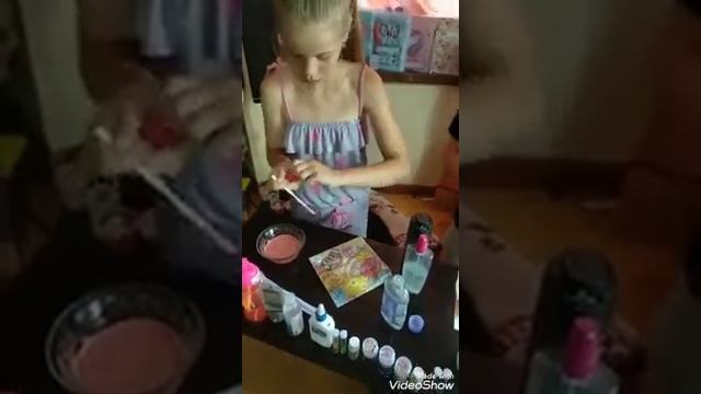 Перше відео слайм навмання| Slime time| Катя і Соня 💛 смотреть онлайн