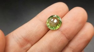 Зеленый Турмалин (Верделит). Мозамбик. 5.10 ct.