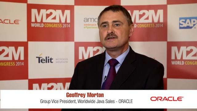 Geoffrey Morton, Oracle Group VP - Interview at M2M WORLD CONGRESS 2014 смотреть онлайн