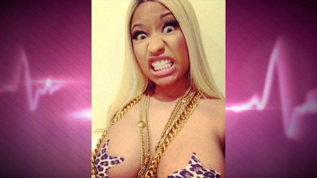 Nicki Minaj Intentional Nip Slip