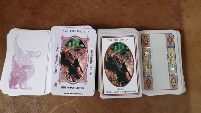 Animal Wise Tarot by Ted Andrews | 1999 vs 2007 Flip-Through смотреть онлайн