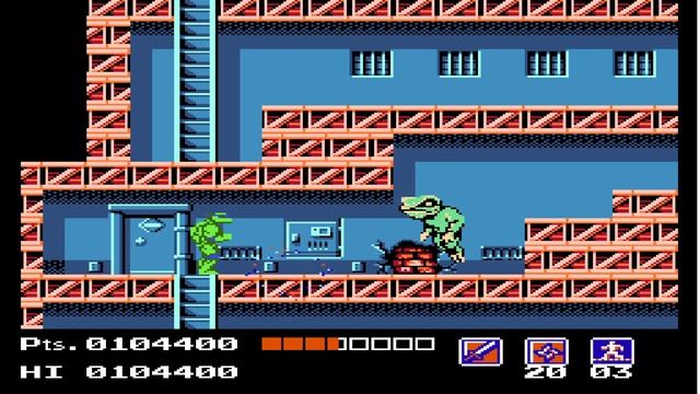 #2 Черепаший броневик. Teenage Mutant Ninja Turtles / Черепашки - ниндзя [NES] (Уровень 3) смотреть онлайн