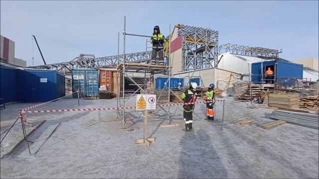 AnaStroy İskele kurulumu- Rusya смотреть онлайн