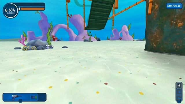 Gameplay: PowerWash Simulator - Clean the Krusty Krab (Xbox Series X) смотреть онлайн
