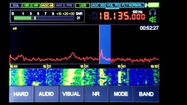 HAM FROM BELGIUM ON MALACHITE DSP SDR RECEIVER 4-29-2021 смотреть онлайн