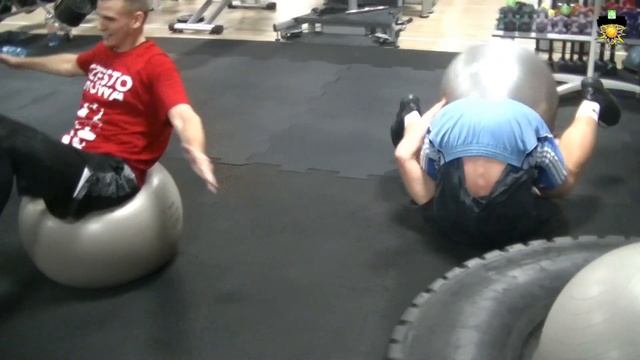 Trening koszykarzy AZS-u w siłowni Calypso смотреть онлайн