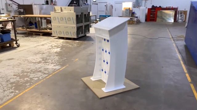 Opal acrylic lectern. смотреть онлайн