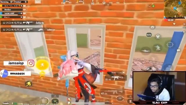 SAI OP TOP 5 CLUTCH 🔥 Asia Top 1 player 🔥Madan: Vara Mari sai 🔥 #botsquad #saiop #madanop #pubgmada смотреть онлайн