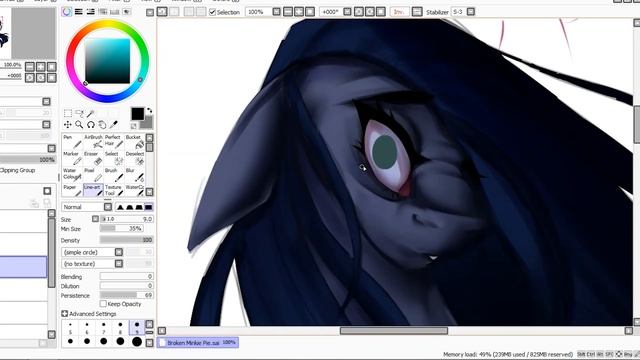 Crumbled Obsidian- MLP Speedpaint [Fanart F/Reitanna Seishin] смотреть онлайн