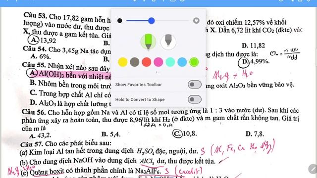 HÓA 12. ĐỀ GIỮA KÌ 2 (TPCL) 2023 смотреть онлайн