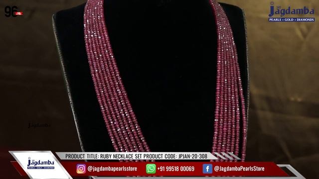 🆕precious Stones Necklace With Price| Ruby| Emerald| Multicolor| Sapphire Jagdambapearls 2020 смотреть онлайн