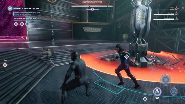 Black Panther Final Mission Boss Ending - Marvel's Avengers - PS5 (4K 60FPS) смотреть онлайн