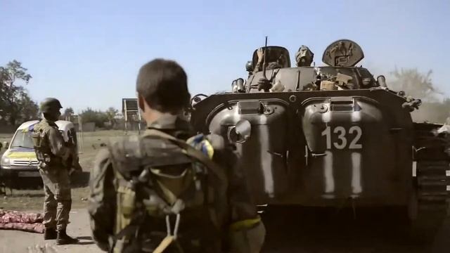 Эксклюзивное видео с АТО Украина