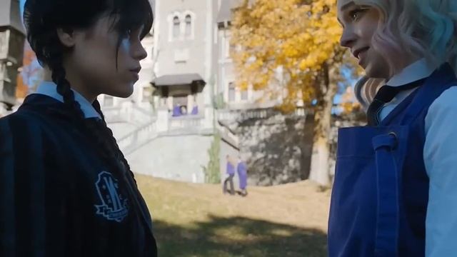 Уэнсдей и Энид💜💞♥️💖 смотреть онлайн