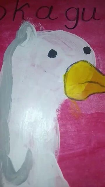 гусь Аркадий красками #shorts смотреть онлайн