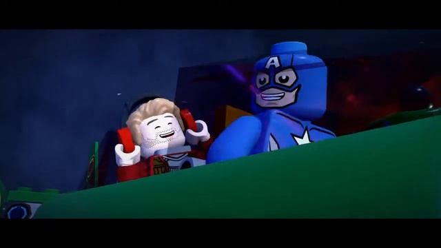 Lego Marvel SH2 | Hydra Hijinks pt3, airplane fight, Baron Zemo смотреть онлайн