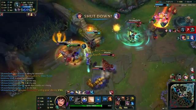 [LoL]How it feels to play Garen смотреть онлайн