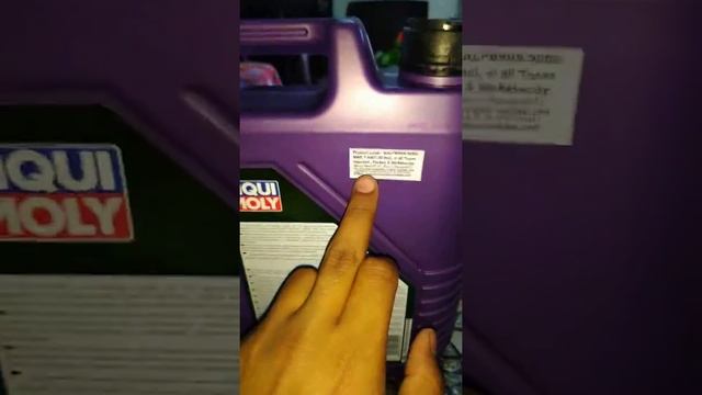 Liqui Moly Synthetic Engine Oil 10W-60