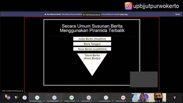 Webinar Jurnalistik смотреть онлайн