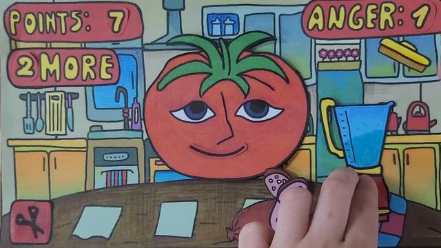 [GAME BOOK]Ms.LemonS & Mr. TomatoS게임북 / 종이놀이 /paper asmr / 게임북/도안나눔/paper play/paper diy смотреть онлайн