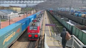 ЖД-станция Слюдянка на Байкале - лучшая станция в Сибири для съёмок поездов РЖД на Транссибе