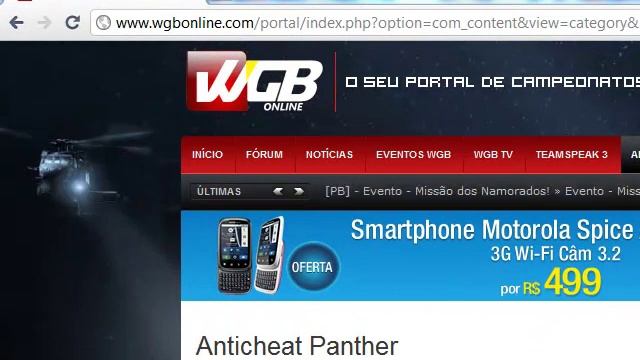 WGB - Como usar e baixar o Anti Cheat Panther смотреть онлайн