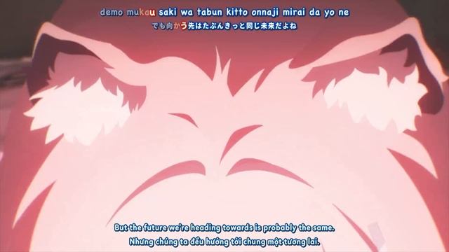 【Lyrics AMV】Blue Archive The Animation OP Full〈 Seishun No Archive - Abydos High School 〉