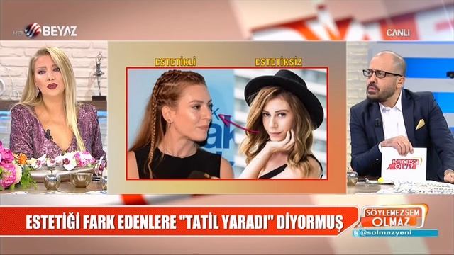 Sinem Kobal estetik yaptırdığını saklıyor mu? смотреть онлайн