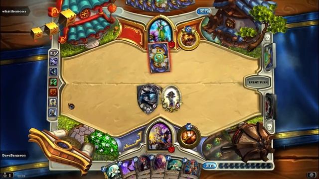 Brawl It's Raining Mana - Dragon Priest Vs Mill Druid смотреть онлайн