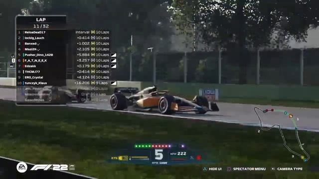 F1 22 - ERO PS F3 - S9 R13 - EMILIA ROMAGNA GP смотреть онлайн