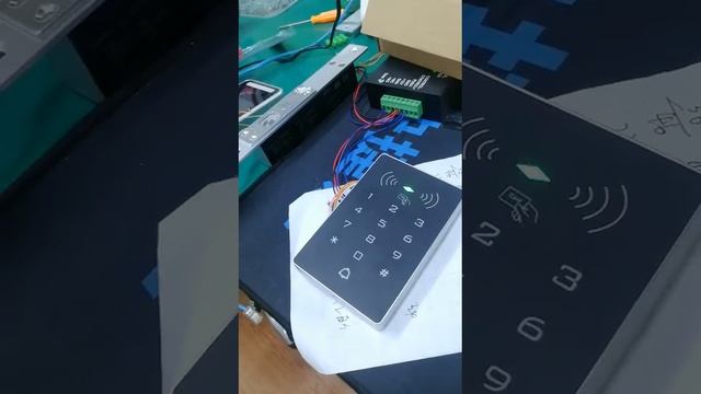 K8EM access control keypad register user card 125Khz rfid card смотреть онлайн