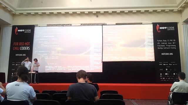 Sam Aaron and Jonathan Graham - Music Overtone: live coding session at hotcode conference смотреть онлайн