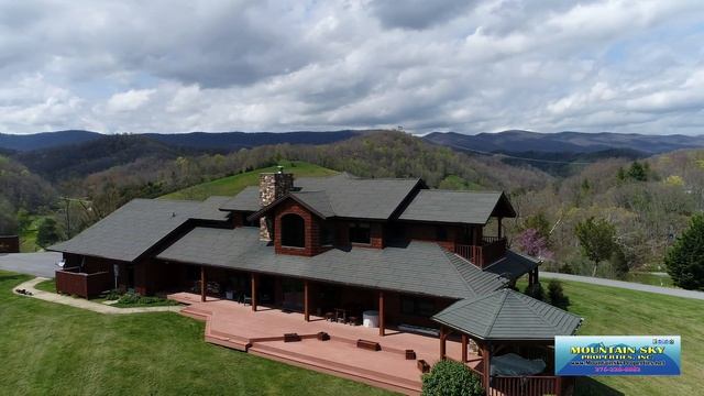 Timber Frame Home in Marion, VA on 32 Acres смотреть онлайн